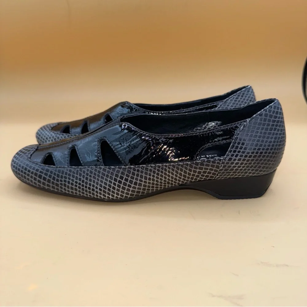 NIB Renzo Fontanelli Ponte Pump, Black, Women’s Size 6.5‎